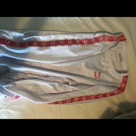 Puma Long Sleeve Jersey Tee - Picture 2 of 4